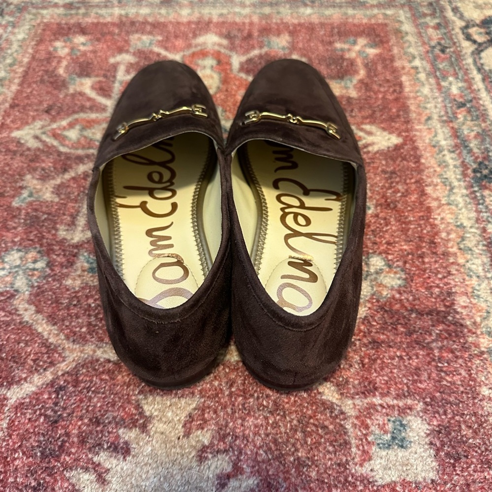 Sam Edelman Loraine Loafers 7.5 Cafe Noir - Picture 5 of 7